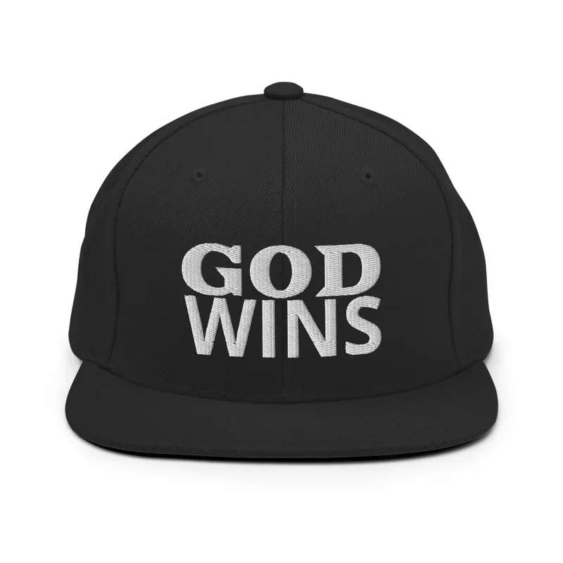 God Wins Snapback